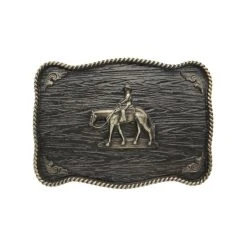 Westernwelt Buckle Westernreiter Dark