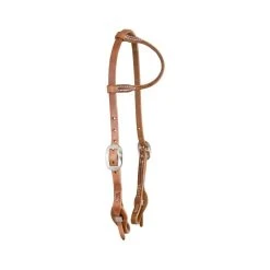 Westernwelt Einohrkopfstück Harness Mit Schnellverschluss Edelstahl