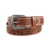 Westernwelt Gürtel Blume Chestnut