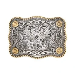 Westernwelt Buckle Rechteck