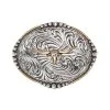 Westernwelt Buckle Longhorn Oval