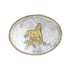 Westernwelt Buckle Von Montana Silversmiths Mustang