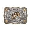 Westernwelt Buckle Pferdekopf Mit Cowboy Rechteck
