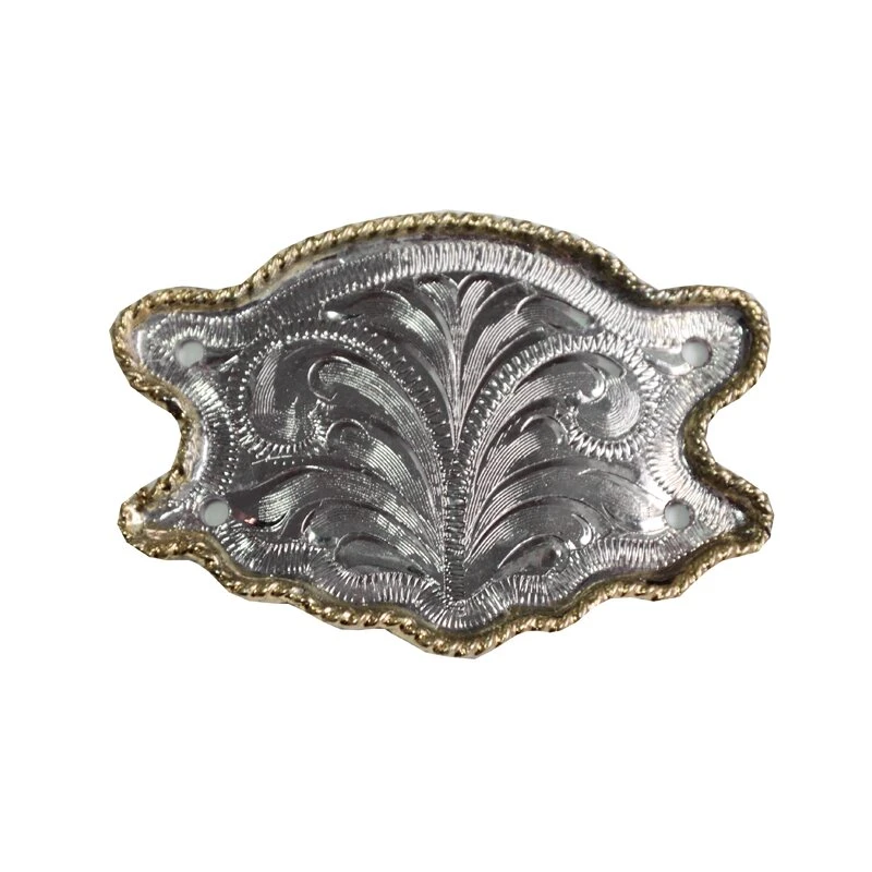 Westernwelt Kiltees Plain Silber Mit Goldrand