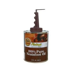 Westernwelt Lederöl Fiebings Neatsfoot Oil 100% Mit Pinsel 946 Ml
