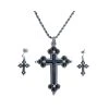 Westernwelt Montana Silversmiths Schmuckset Black Cross