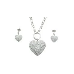 Westernwelt Montana Silversmiths Schmuckset Herz