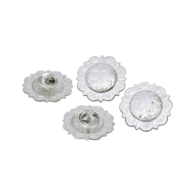 Westernwelt Number Pins Für Bekleidung Silber