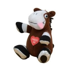 Westernwelt Schlüsselanhänger Plüschpferd Mit Sound