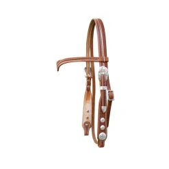 Westernwelt Show Kopfstück Schmal Mit Conchas