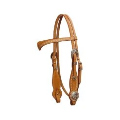 Westernwelt Show Kopfstück Breit Mit Swarovski Steinen