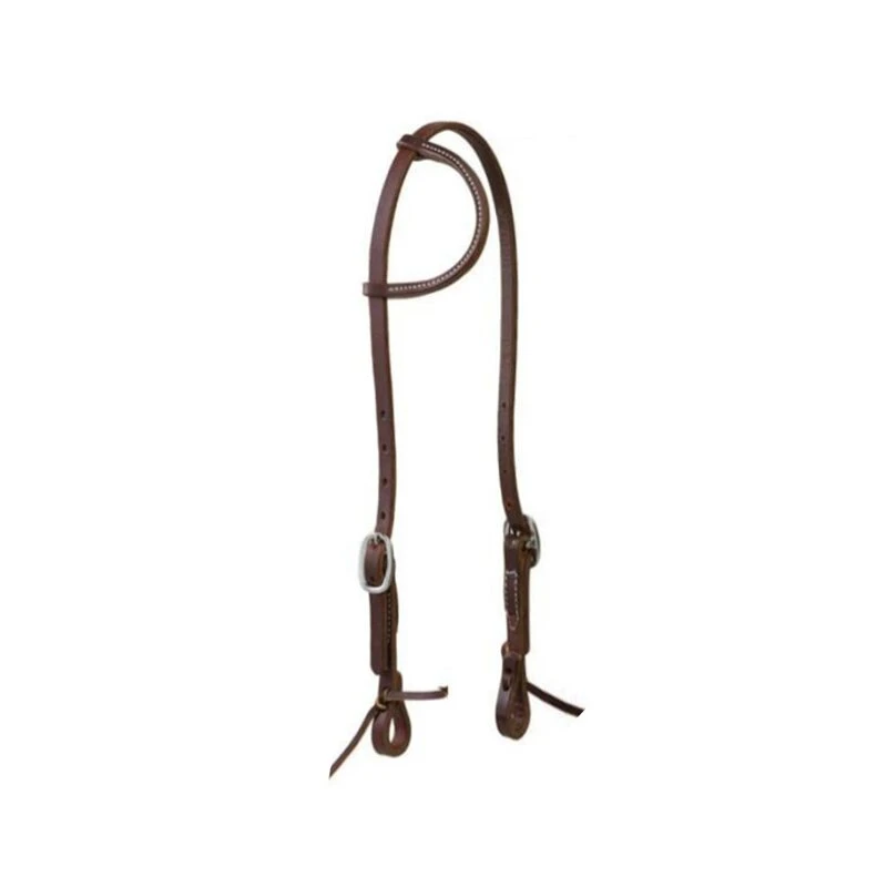 Westernwelt Weaver Einohr Kopfstück Harnessleder Geölt