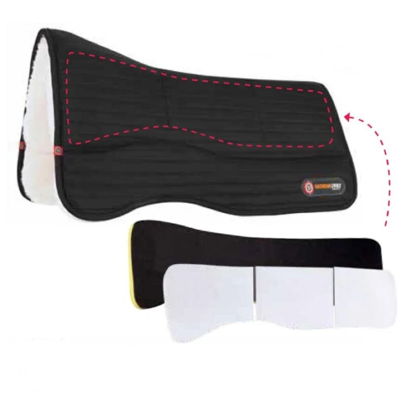Westernwelt Westernpad T3 Matrix Shim Pad WoolBack® – Bild 2