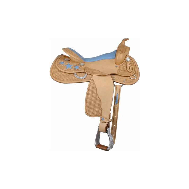 Westernwelt Westernsattel WWW Blue Star Reiner