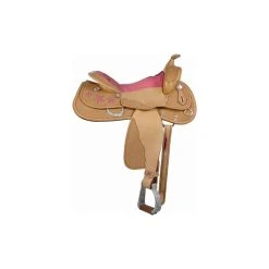 Westernwelt Westernsattel WWW Pink Star Reiner